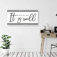 Lumaprints It Is Well With My Soul Giclee Canvas Art