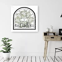 Lumaprints Love Dwells Here Giclee Canvas Art