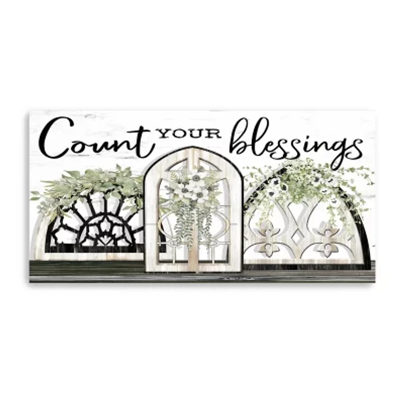 Lumaprints Count Your Blessings Giclee Canvas Art