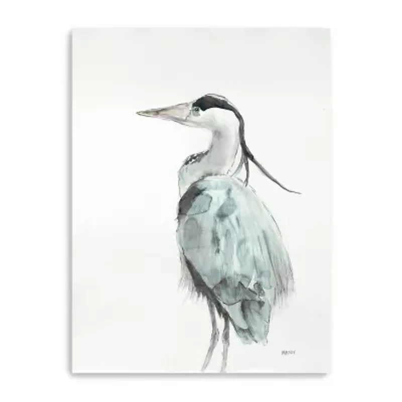 Lumaprints Blue Heron Ii Giclee Canvas Art