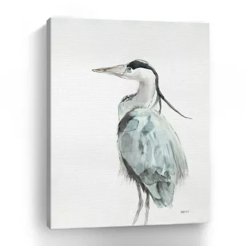 Lumaprints Blue Heron Ii Giclee Canvas Art