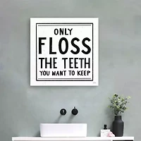 Lumaprints Only Floss Giclee Canvas Art