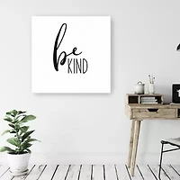 Lumaprints Be Kind Giclee Canvas Art