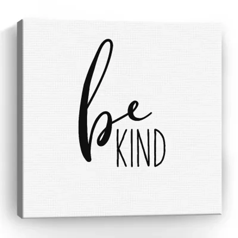 Lumaprints Be Kind Giclee Canvas Art