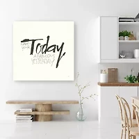 Lumaprints Daily Saying I Giclee Canvas Art