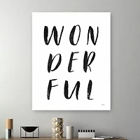Lumaprints Bold Words I Giclee Canvas Art