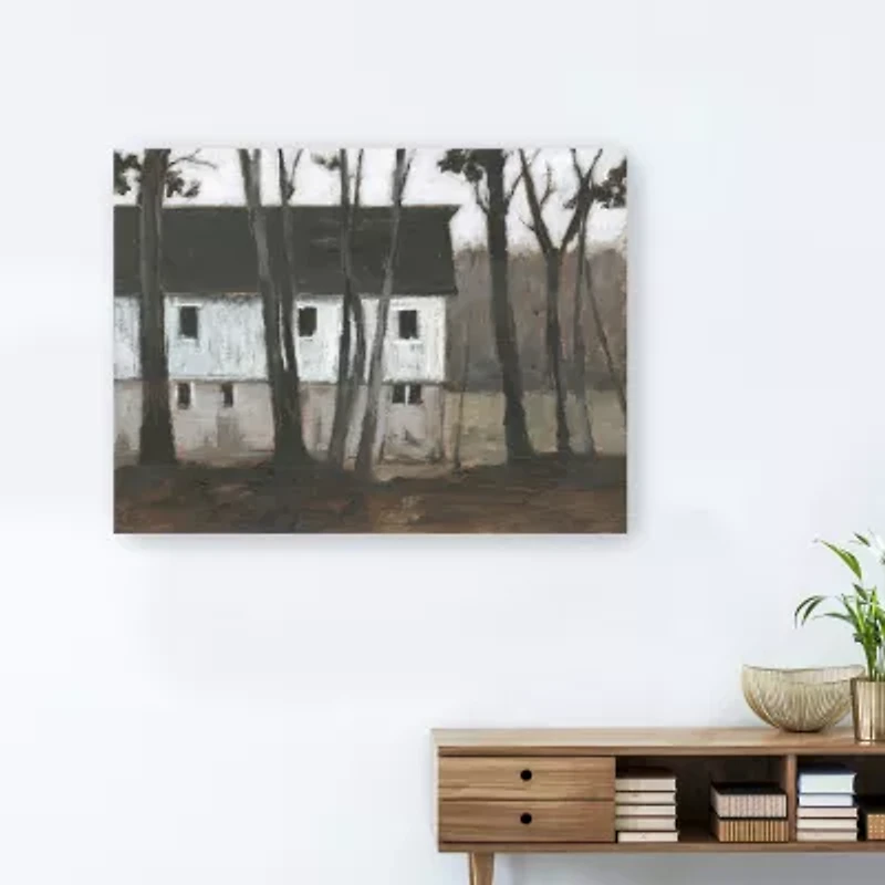 Lumaprints Autumn Barns I Giclee Canvas Art