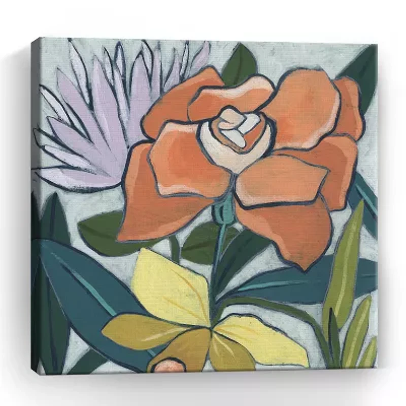 Lumaprints Window Box Garden I Giclee Canvas Art