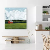 Lumaprints Lone Barn I Giclee Canvas Art