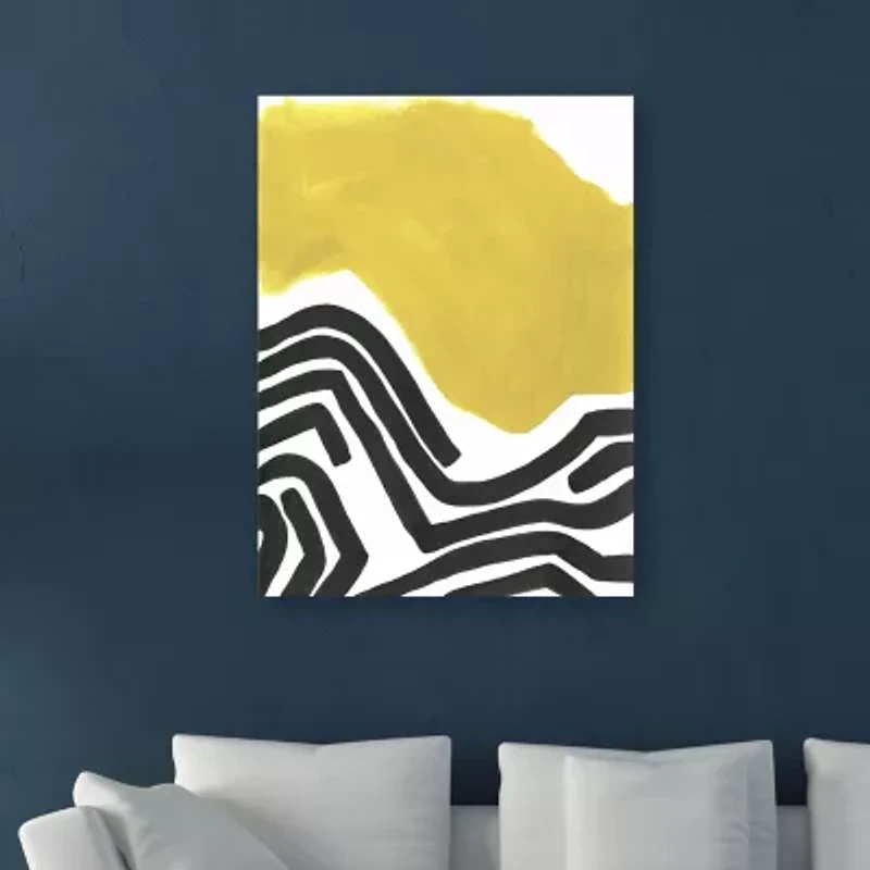 Lumaprints Color Block Maze I Giclee Canvas Art