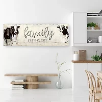 Lumaprints Family Gathers Here Giclee Canvas Art