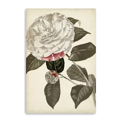 Lumaprints Silvery Botanicals I Giclee Canvas Art