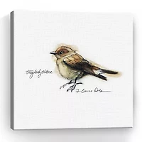 Lumaprints Songbird Study I Giclee Canvas Art
