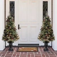Glitzhome 4 Foot Pine Christmas Tree