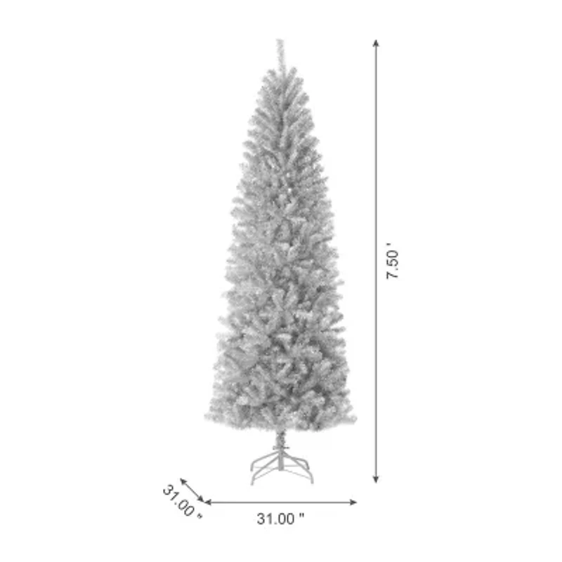 Glitzhome 7 1/2 Foot Christmas Tree