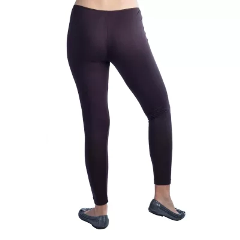24seven Comfort Apparel Womens Mid Rise Full Length Leggings