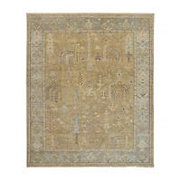 Weave And Wander Irie Floral Hand Knotted Indoor Rectangle Accent Rugs