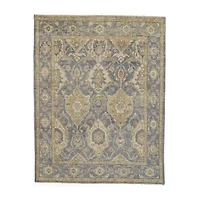 Weave And Wander Irie Floral Hand Knotted Indoor Rectangle Accent Rugs