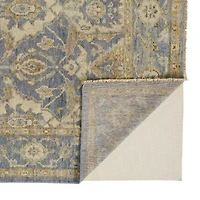 Weave And Wander Irie Floral Hand Knotted Indoor Rectangle Accent Rugs