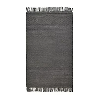 Weave And Wander Lavinda Geometric Flatweave Indoor Rectangle Area Rugs