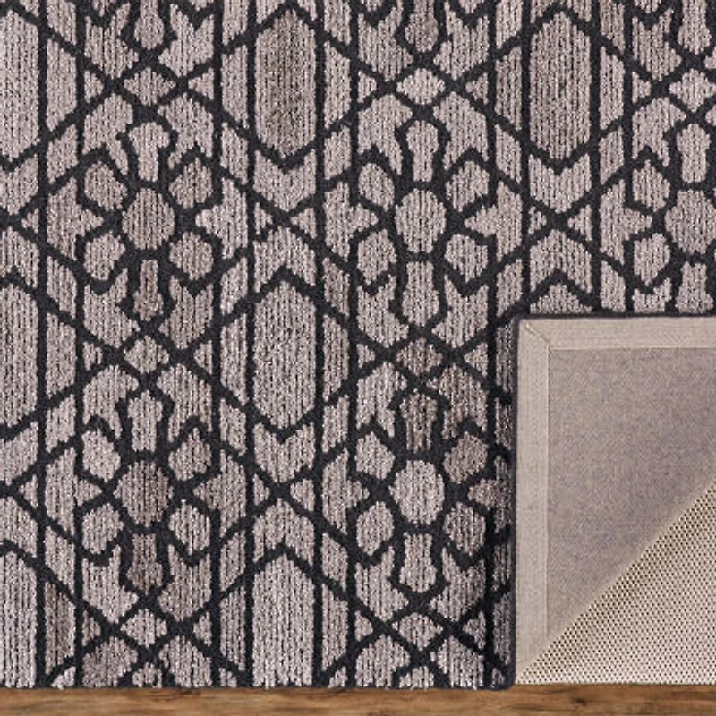 Weave And Wander Palatez Geometric Hand Tufted Indoor Rectangle Area Rugs