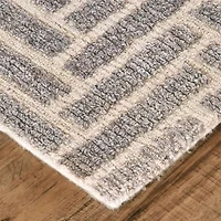 Weave And Wander Palatez Geometric Hand Tufted Indoor Rectangular Runner