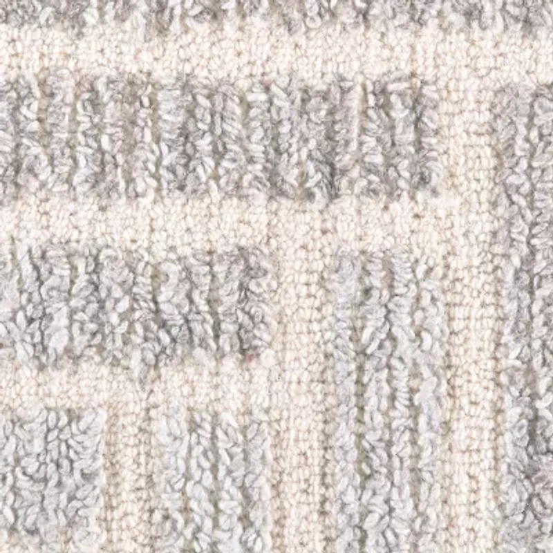 Weave And Wander Palatez Geometric Hand Tufted Indoor Round Area Rug