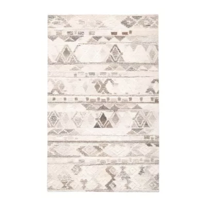 Weave And Wander Palatez Abstract Hand Tufted Indoor Rectangle Area Rugs