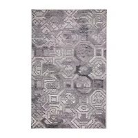Weave And Wander Palatez Abstract Hand Tufted Indoor Rectangle Area Rugs