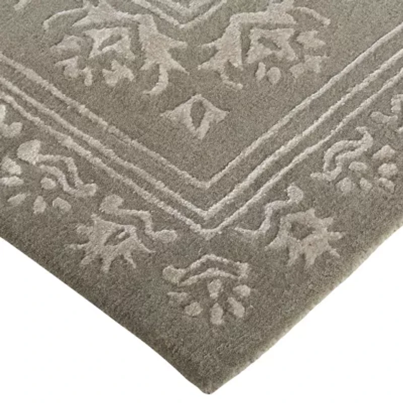 Weave And Wander Khalo Floral Hand Tufted Indoor Rectangle Area Rugs