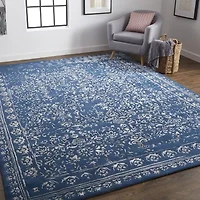 Weave And Wander Khalo Floral Hand Tufted Indoor Rectangle Area Rugs
