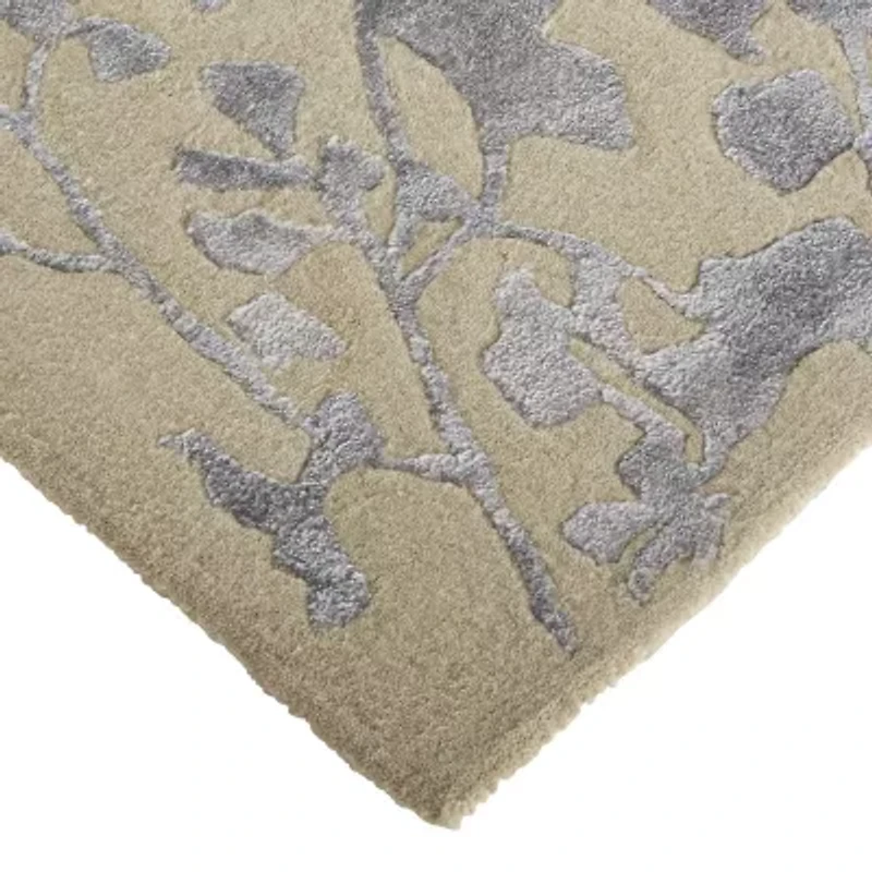 Weave And Wander Khalo Floral Hand Tufted Indoor Rectangle Area Rugs