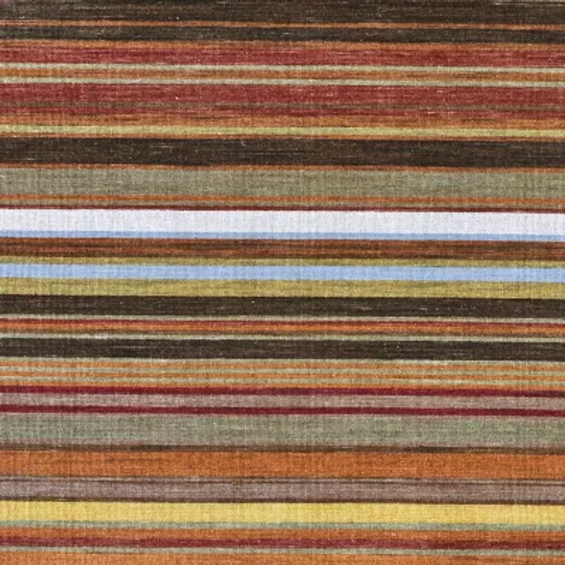 Weave And Wander Naida Stripe Flatweave Reversible Indoor Rectangle Area Rugs