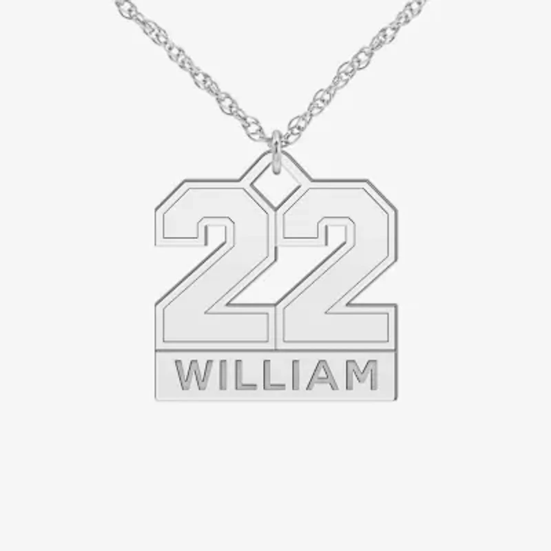 Unisex Adult 24K Gold Over Silver 18 Inch Pendant Necklace