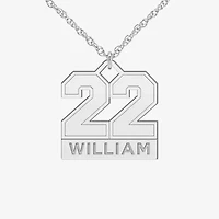 Unisex Adult 24K Gold Over Silver 18 Inch Pendant Necklace