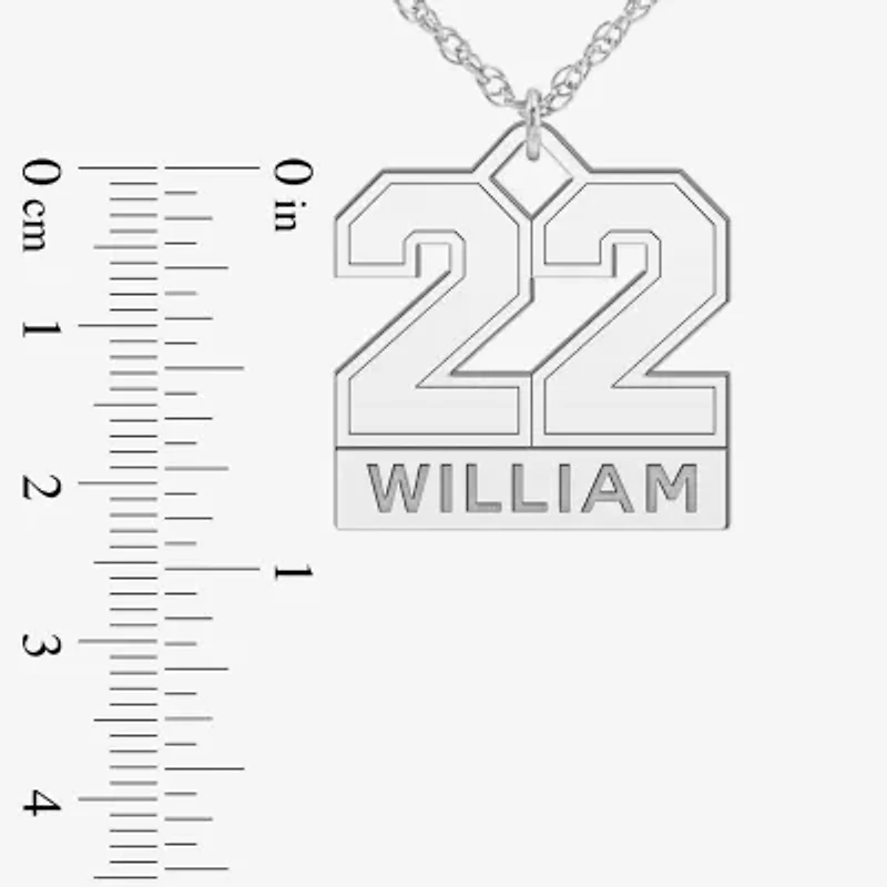 Unisex Adult 24K Gold Over Silver 18 Inch Pendant Necklace