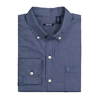 IZOD Performance Comfort Mens Long Sleeve Classic Fit Stretch Fabric Wrinkle Free Button-Down Shirt