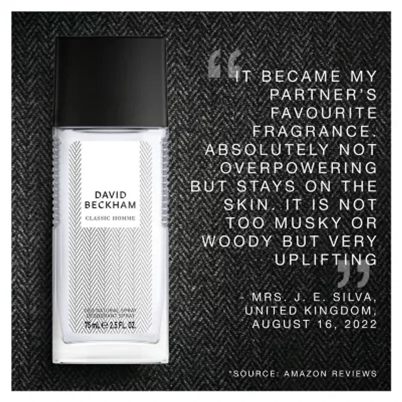 David Beckham Classic Homme Deodorant Spray