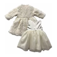Blueberi Boulevard Baby Girls Dress Set