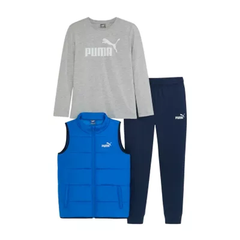 PUMA Little & Big Kid Boys 3-pc. Pant Set