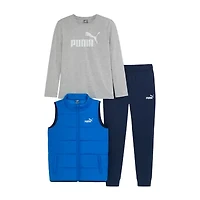 PUMA Little & Big Kid Boys 3-pc. Pant Set