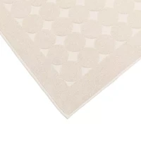 Linum Home Textiles Sinemis Circle Design Quick Dry Bath Rug