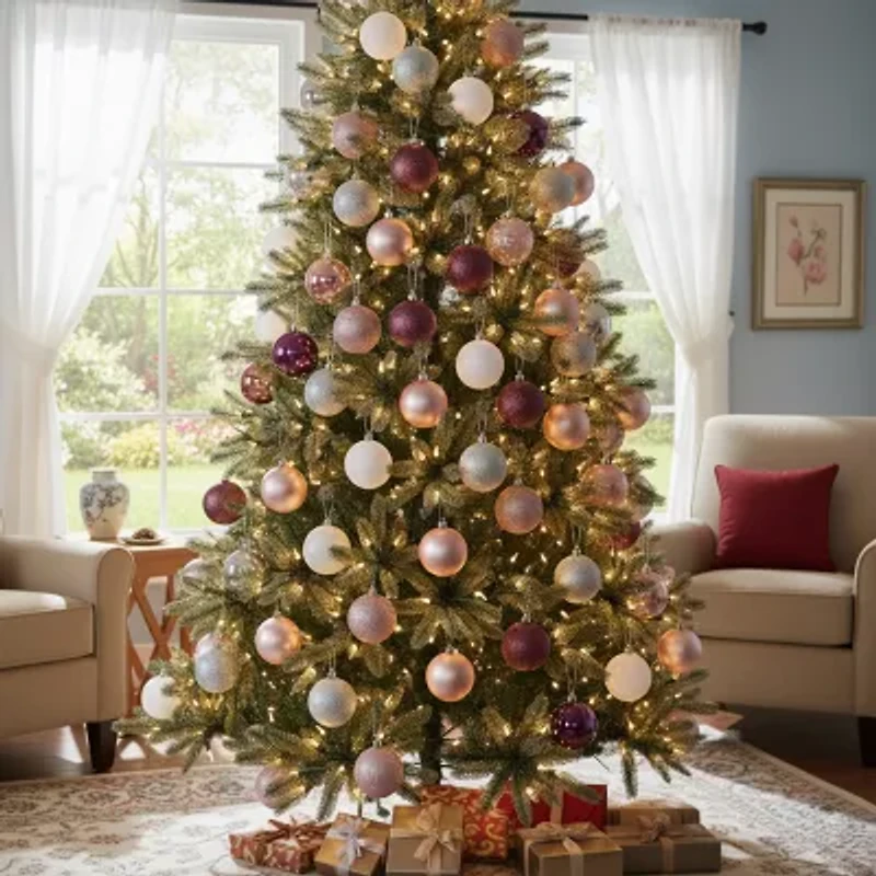 Northlight 3-Finish Ball 32-pc. Christmas Ornament