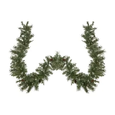9' x 10'' Snow Mountain Pine Artificial Christmas Garland - Unlit
