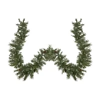 9' x 10'' Snow Mountain Pine Artificial Christmas Garland - Unlit