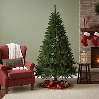 Northlight Canadian Pine Unlit 7 Foot Pine Christmas Tree