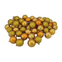 Northlight Shatterproof Finish Ball 60-pc Christmas Ornament