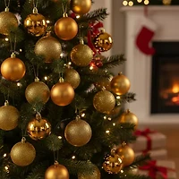 Northlight Shatterproof Finish Ball 60-pc Christmas Ornament