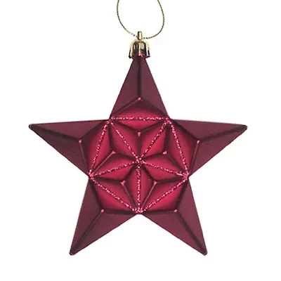Northlight Glittered Star 12-pc. Christmas Ornament