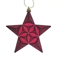 Northlight Glittered Star 12-pc. Christmas Ornament